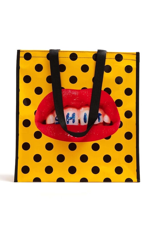 Lifestyle Seletti pungă de cumparaturi Big Shit 02112 multicolor