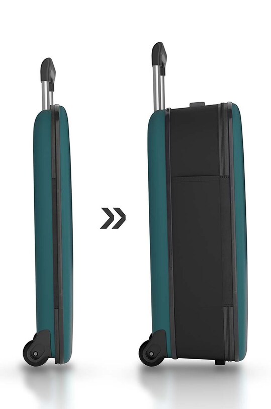 Валіза Rollink Flex Vega 21" 40 L 55x40x20 см W6113 бірюзовий