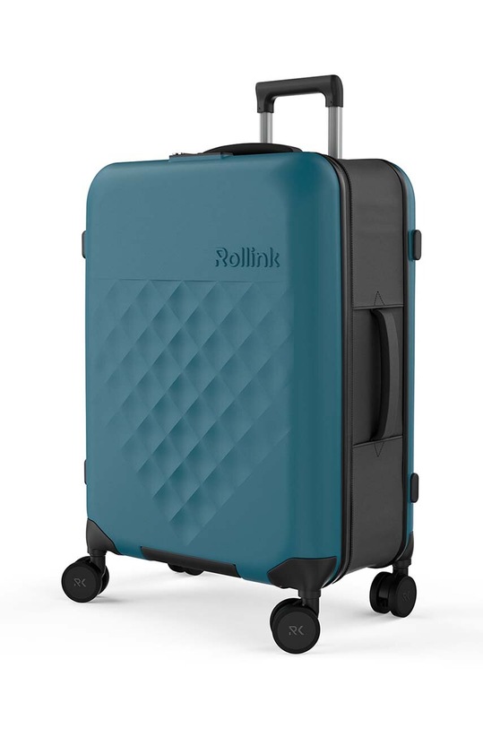 Аксесоари Куфар Rollink Flex 360 Spinning 26" 77 L 65x47,5x28 cm W6656 тюркоазен