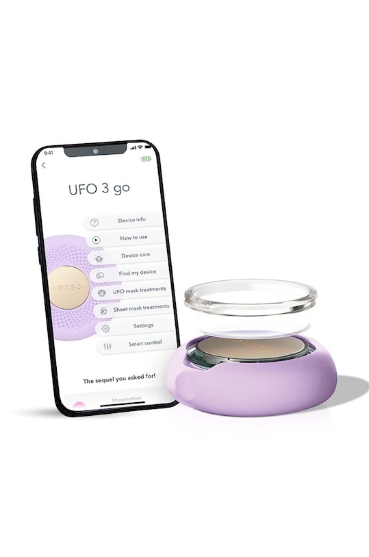 FOREO urządzenie do nakładania maseczek i terapii światłem UFO™ 3 go fioletowy F1597