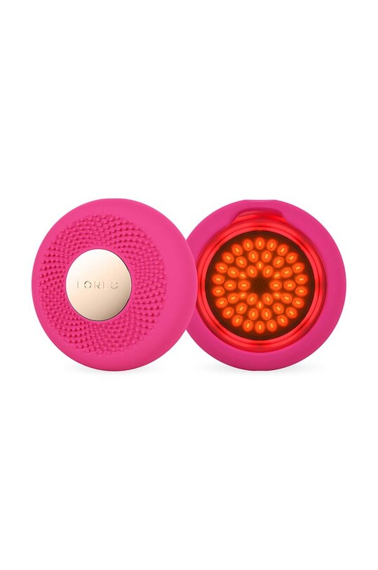 FOREO dispozitiv pentru aplicarea măștilor și terapie cu lumină UFO™ 3 LED roz F1504