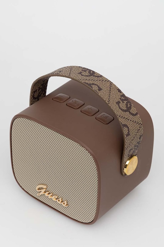 Guess głośnik bezprzewodowy GUWSB2P4SMW brązowy AA00