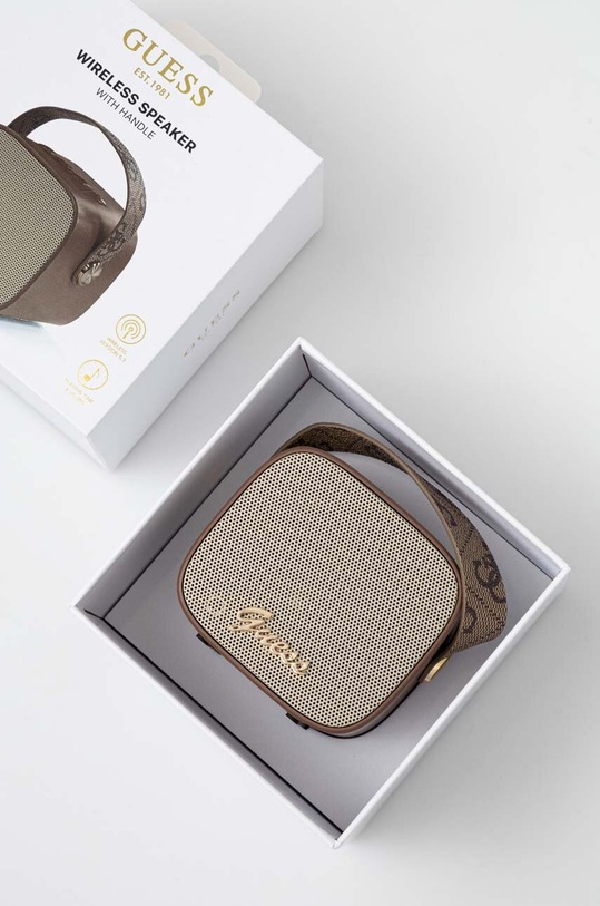 Guess głośnik bezprzewodowy brązowy GUWSB2P4SMW