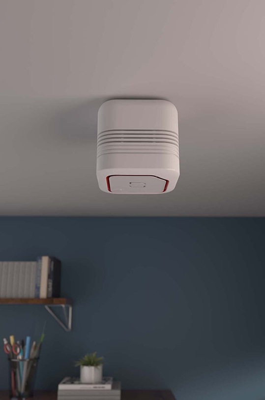 Датчик диму Allocacoc airCube Smoke Detector 11150WT/ACSMDE білий AA00