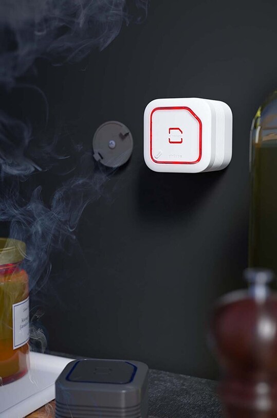 Датчик диму Allocacoc airCube Smoke Detector білий 11150WT/ACSMDE