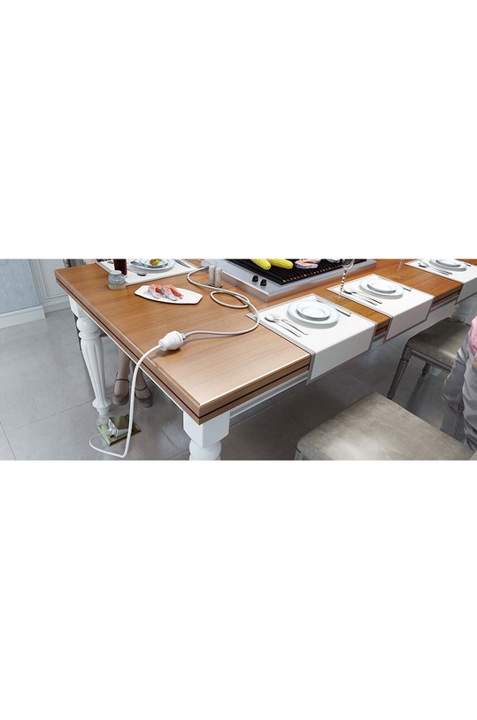 Produžni kabel Allocacoc 5 m bijela 8202/FRPE5M