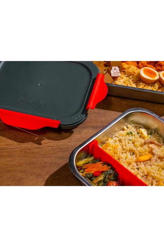 HeatsBox lunchbox z funkcją podgrzewania HeatsBox STYLE+ 925 ml HB.03.102B szary