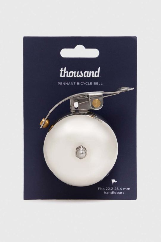 Велосипедний дзвінок Thousand Stainless Bell сірий 1100504920