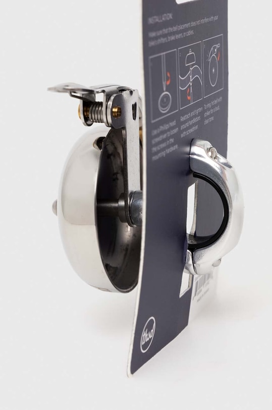 Thousand sonerie de bicicletă Stainless Bell 1100504920 gri AA00