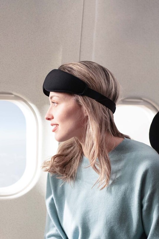 Μάσκα ύπνου ματιών Ostrichpillow Eye Mask μαύρο OPEX16U