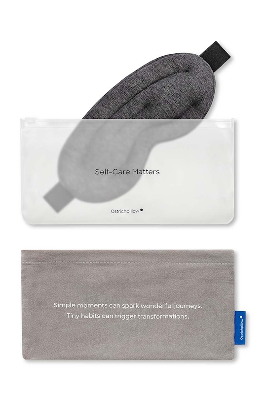 Ostrichpillow maska na oczy Hot & Cold Eye Mask Dark Night OPHE17U czarny AA00