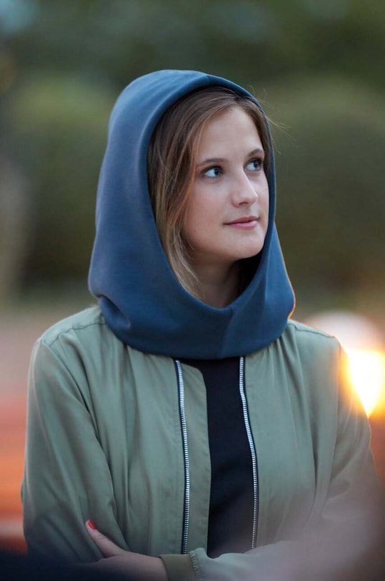 Lifestyle Ostrichpillow kapucni Hood Ocean Green OPHX15U kék