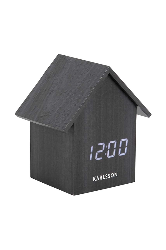 Будильник Karlsson Clock House KA5932BK чёрный AA00