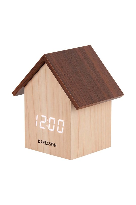 Living și dormitor Karlsson ceas cu alarmă Alarm Clock KA5932WD bej