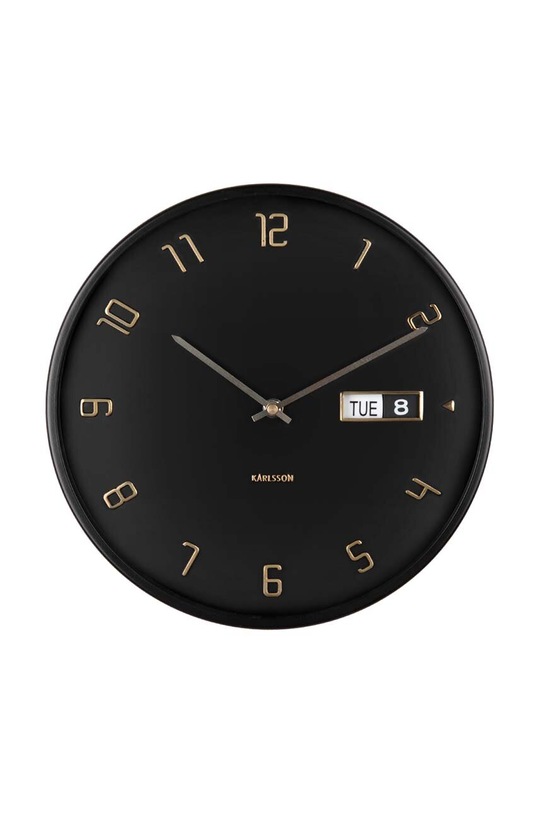 Karlsson zegar ścienny czarny KA5953BK