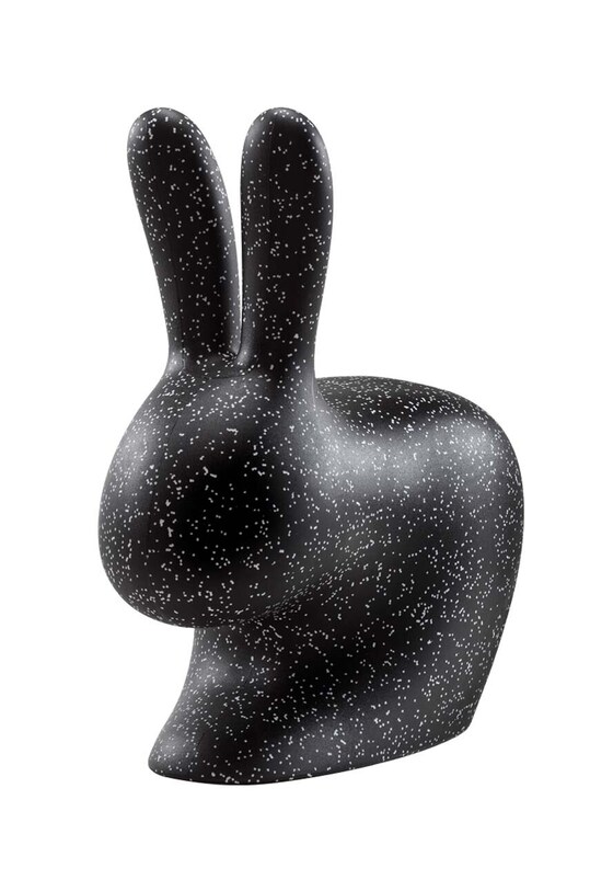 Σκαμπό QeeBoo Rabbit Baby 90013BL.WH μαύρο AA00