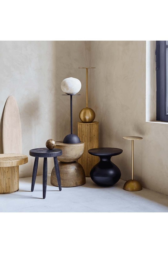 Σαλόνι και υπνοδωμάτιο Τραπέζι του καφέ Urban Nature Culture Side Table S 106102. μαύρο