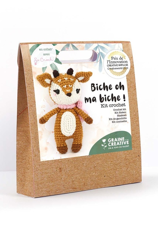Graine Creative trusa de crosetat Doe Crochet Kit multicolor 420220
