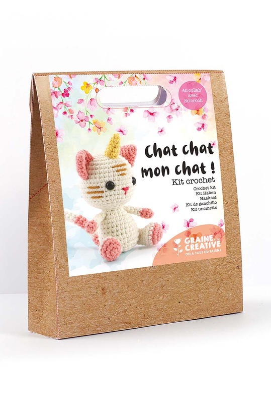 Háčkovacia súprava Graine Creative Caticorn Crochet Kit 420221 viacfarebná AA00