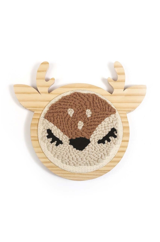 Graine Creative trusa de broderie Punch Needle Doe Kit multicolor 420206