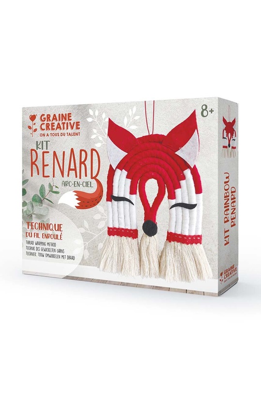 Sada DIY přívěšek Graine Creative Tressage Kit vícebarevná 750228
