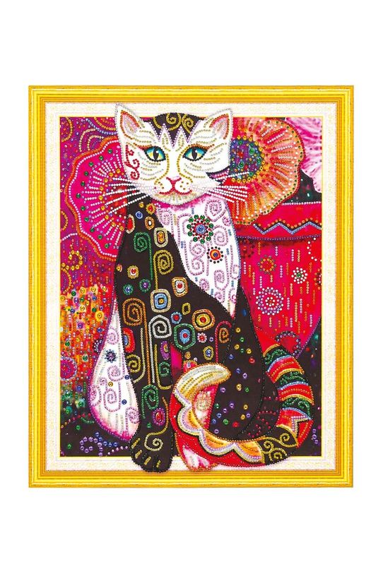 Diy μωσαϊκό σετ Graine Creative Cat Diamond Painting πολύχρωμο 117039