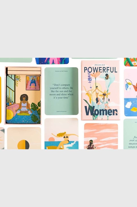 Lifestyle affirmációs kártyák Powerful Women, Lisa den Teuling, English LKG158 többszínű