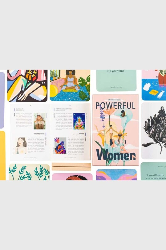 Τράπουλα με γνωμικά Powerful Women, Lisa den Teuling, English πολύχρωμο LKG158