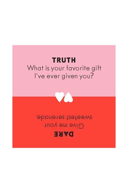 Σύνολο καρτών ερωτήσεων Truth or Dare - For Couples, English πολύχρωμο ABG304