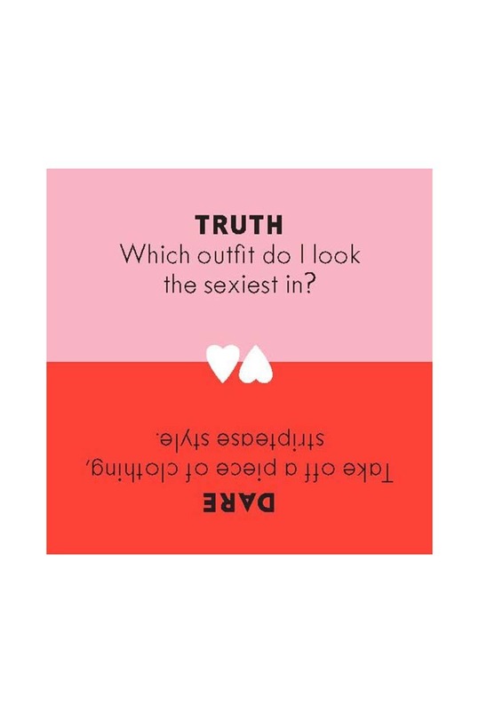 zestaw kart z pytaniami Truth or Dare - For Couples, English ABG304 multicolor