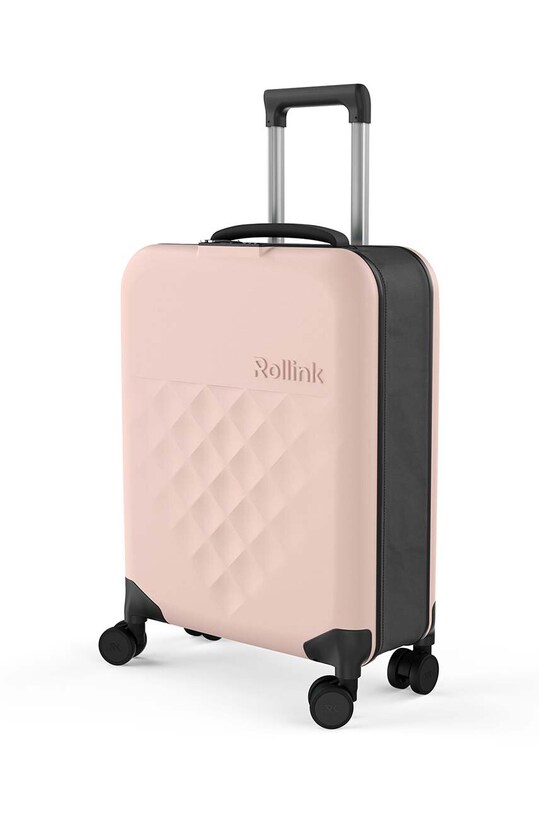 Rollink walizka Flex 360 Spinner 55x40x20 cm różowy W6533