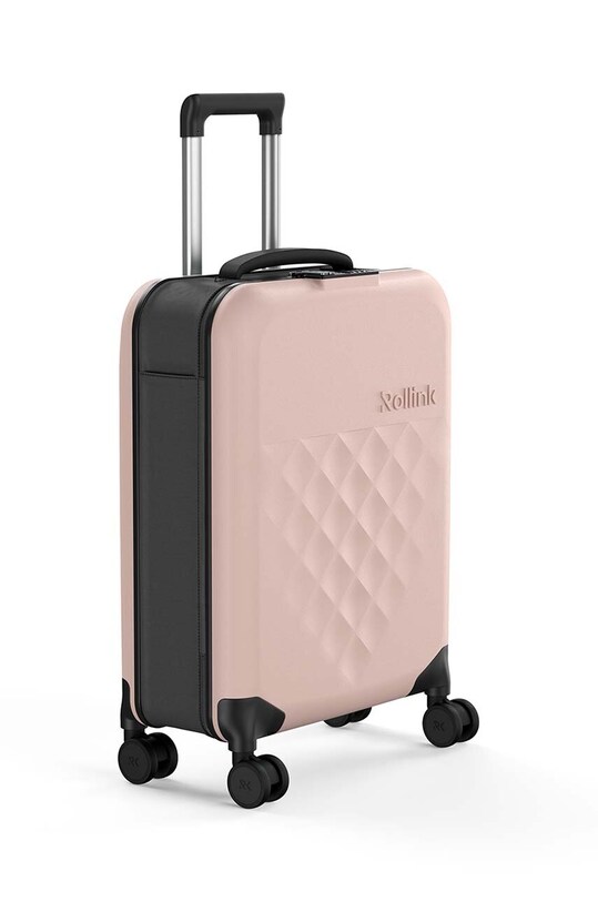 Rollink walizka Flex 360 Spinner 55x40x20 cm W6533 różowy