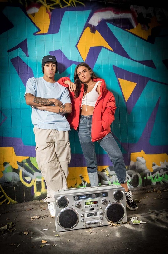 Boombox GPO Brooklyn viacfarebná GPO44
