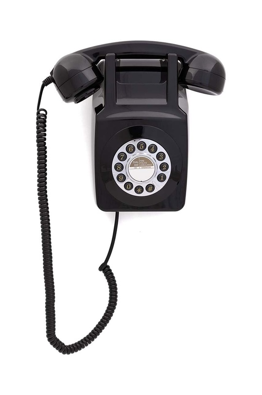 Fiksni telefon GPO Wall Push Button crna GPO55