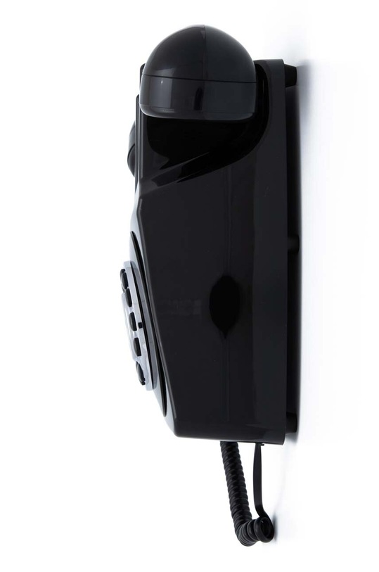 Fiksni telefon GPO Wall Push Button crna GPO55