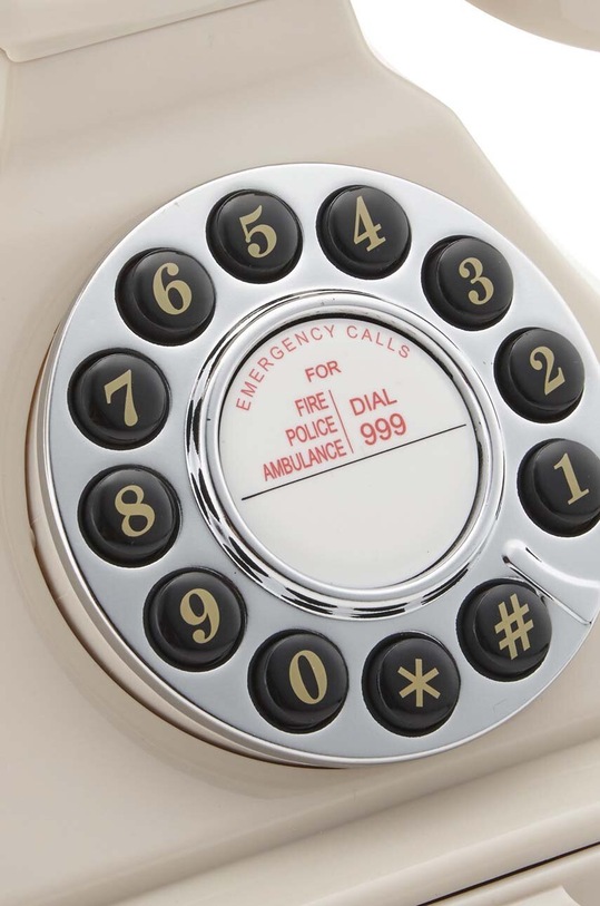 Стаціонарний телефон GPO Carrington бежевий GPO67