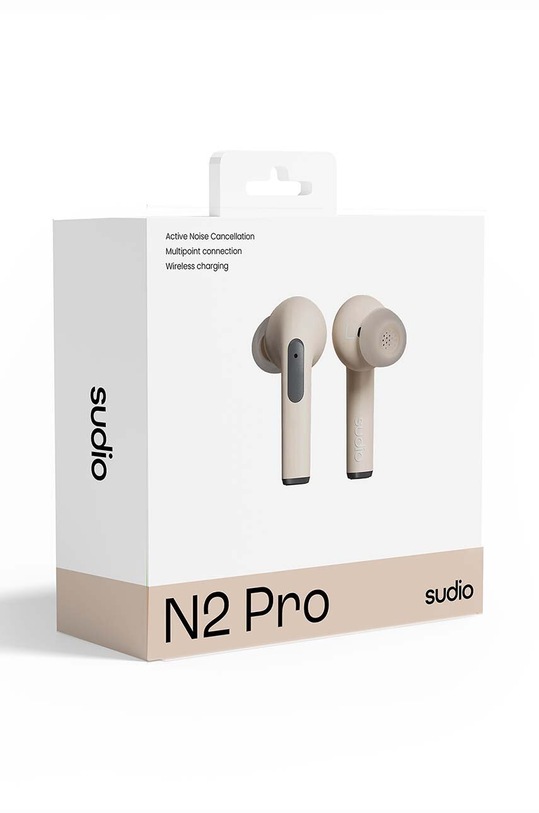 Ασύρματα ακουστικά Sudio N2 Pro Sand N2PROSND μπεζ