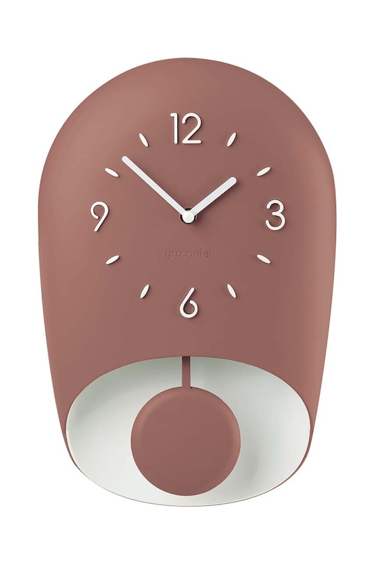 Guzzini zegar ścienny pomarańczowy 168604171