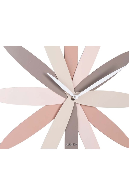 Dnevna soba in spalnica Stenska ura Karlsson KA5945PI pisana