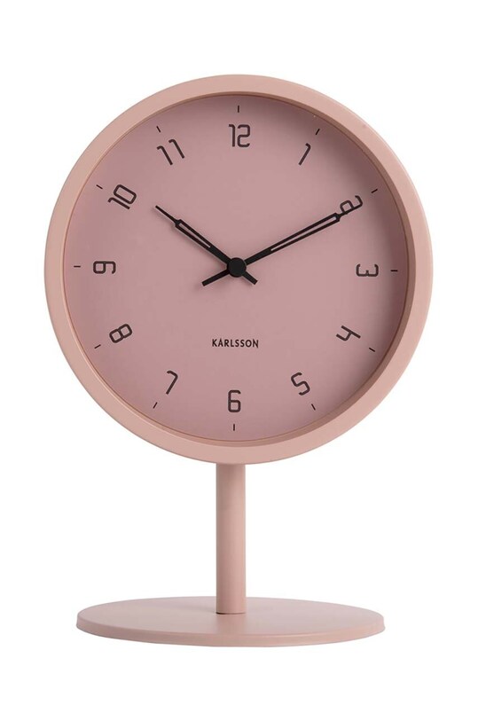 Karlsson orologio da tavola rosa KA5951PI