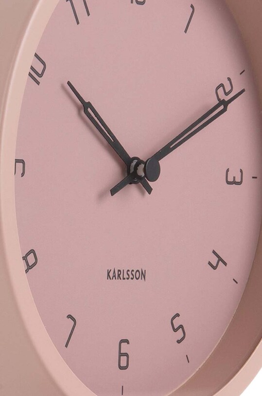 Salotto e camera Karlsson orologio da tavola KA5951PI rosa