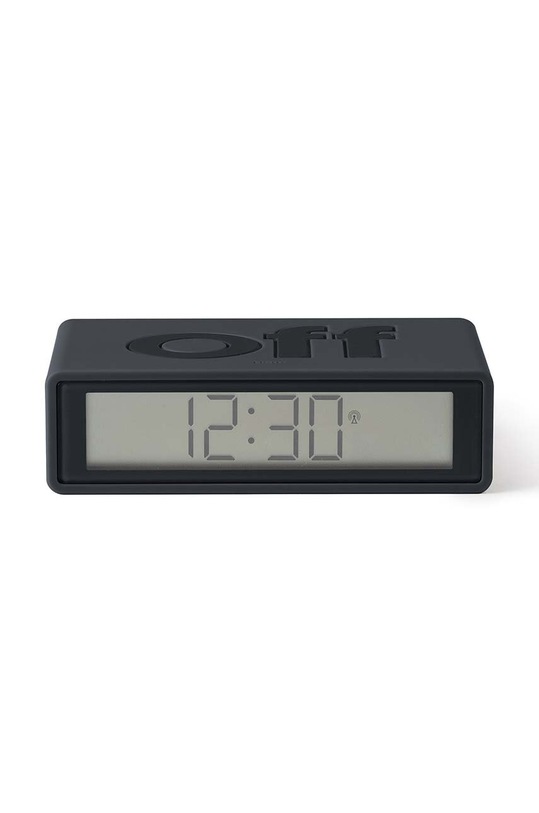 Lexon budzik sterowany radiowo Flip+ czarny LR150G3