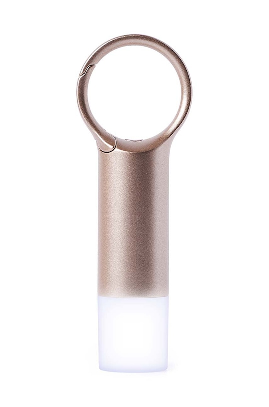 Obesek za ključe s svetilko Lexon Nomaday zlata LL137D