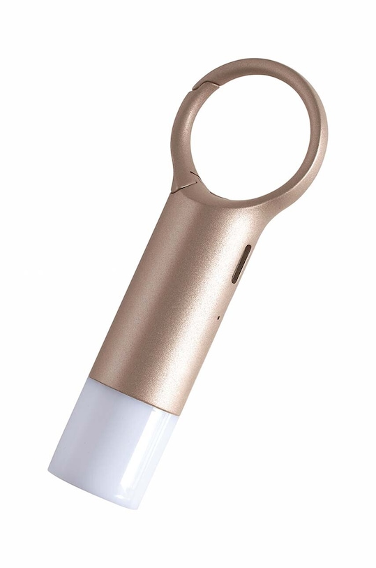 Obesek za ključe s svetilko Lexon Nomaday LL137D zlata