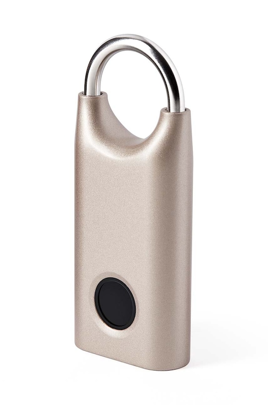 Lexon kłódka na odcisk palca Nomaday LL128D beżowy AA00