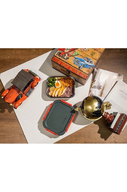 HeatsBox lunchbox z funkcją podgrzewania HeatsBox GO szary HB.04.102B.