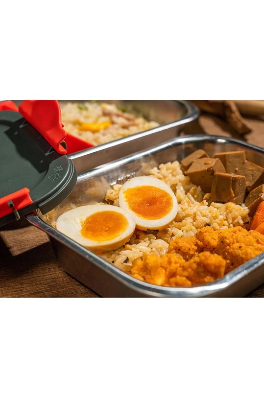 HeatsBox lunchbox z funkcją podgrzewania HeatsBox GO HB.04.102B. szary