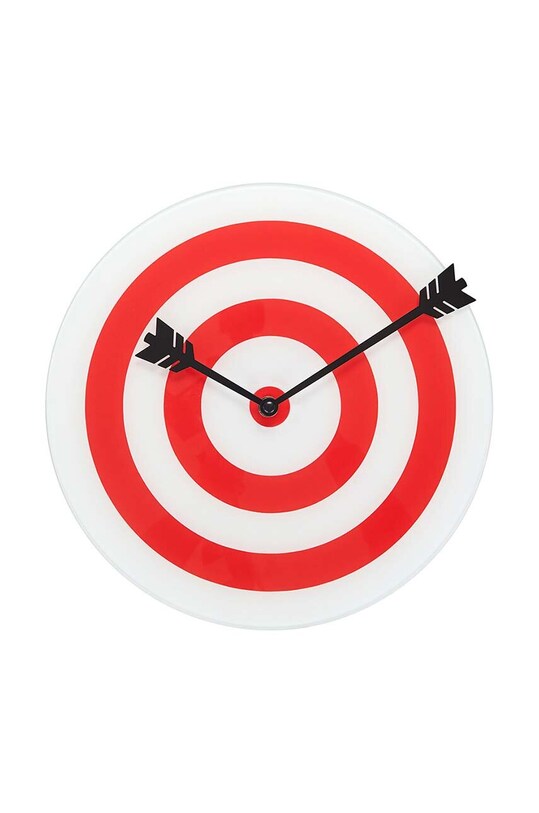 Balvi zegar ścienny Target czerwony 27641