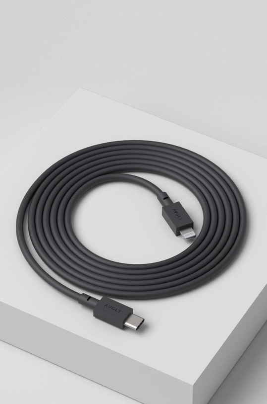 Avolt kabel usb do ładowania Cable 1, USB-C to Lightning, 2 m C1CL.IN20.18SB czarny AA00