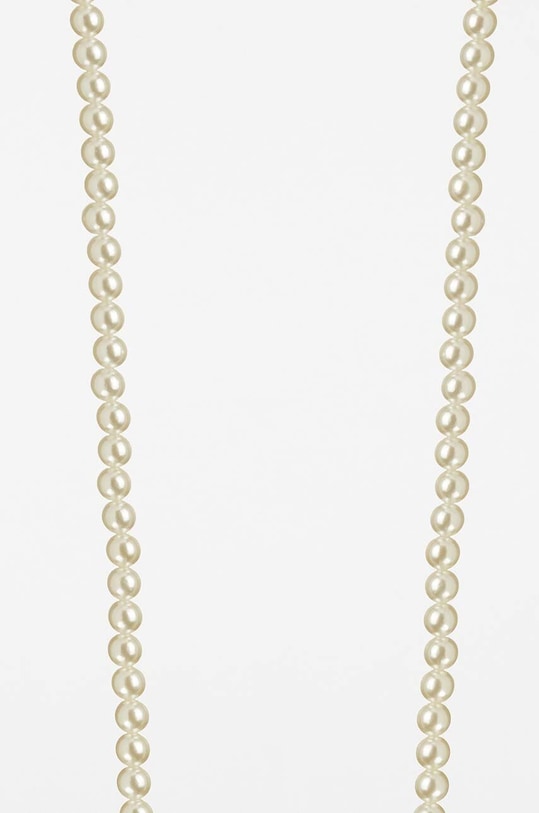 LaCoqueFrançaise łańcuszek do telefonu Agahte 120 cm LE265162 biały AA00